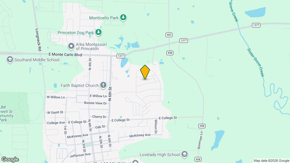 1108 Ginsburg Ln Map and Location Details