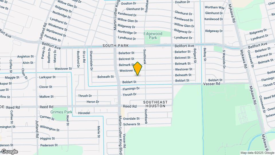 5758 Belneath St Map and Location Details