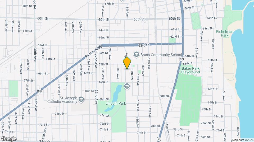 6527 18th Ave Map and Location Details