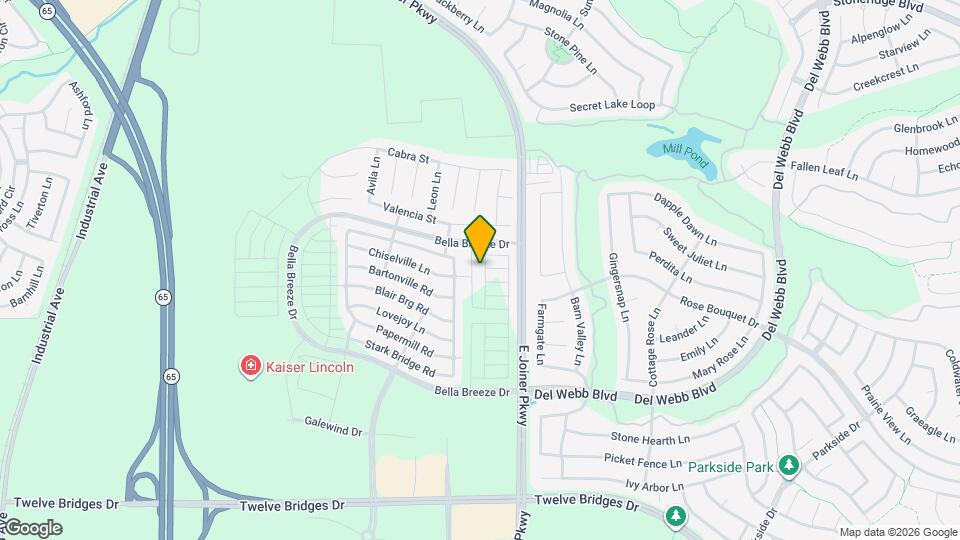 2526 Gold Brk St Map and Location Details