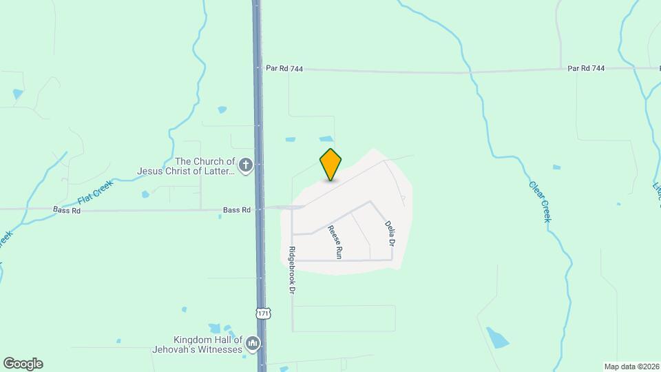 249 Calhoun Dairy Dr Mapa y Detalles de la Ubicación