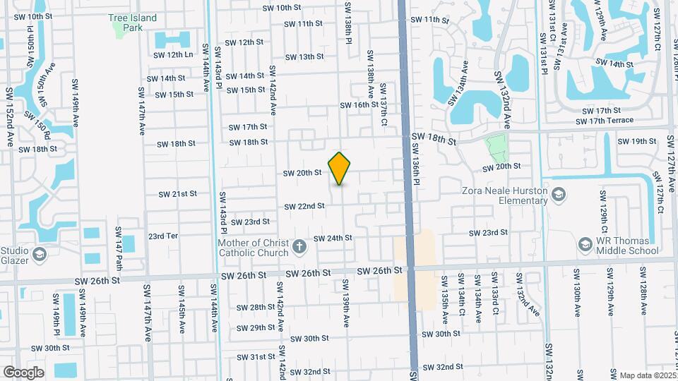 2140 SW 139th Ave Map and Location Details