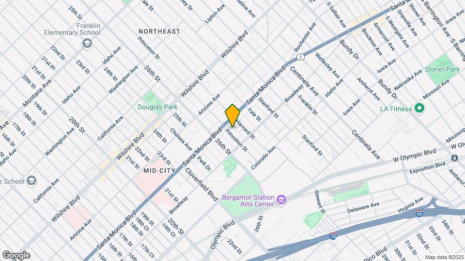 1421 Princeton St Mapa y Detalles de la Ubicación