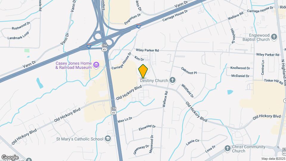 549 Old Hickory Blvd Map and Location Details