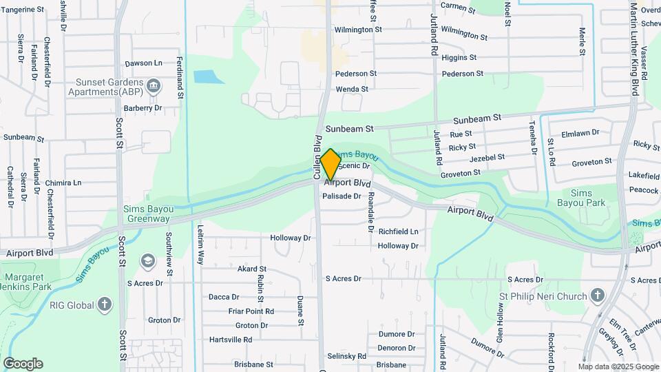 4710 Airport Blvd Mapa y Detalles de la Ubicación