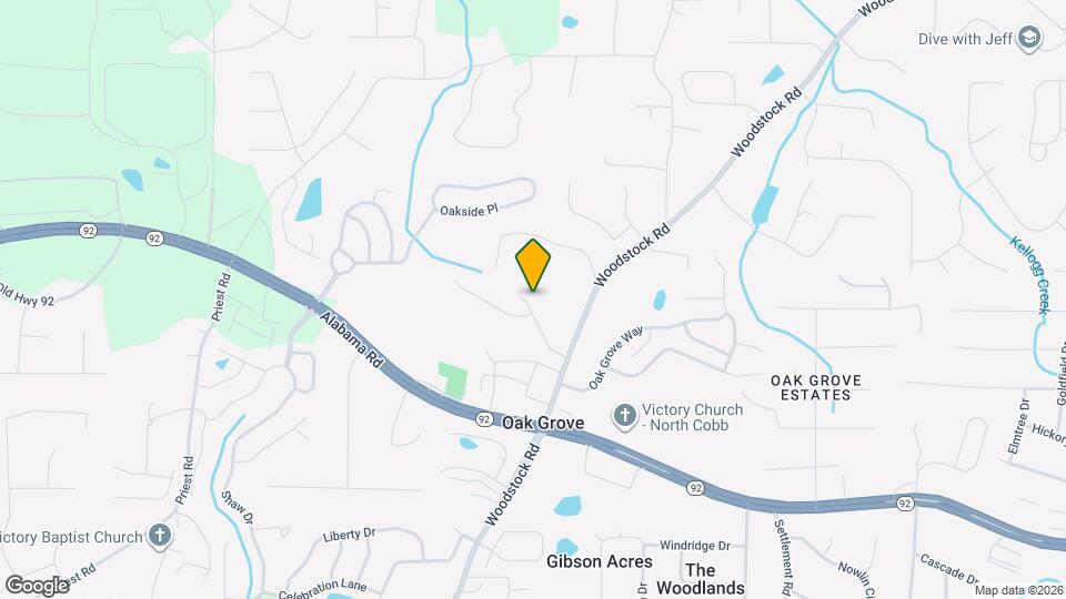 128 Creekwood Tr Mapa y Detalles de la Ubicación