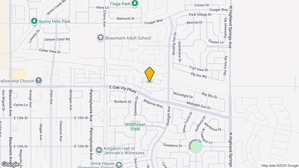 1417 Silverberry Ln Map and Location Details