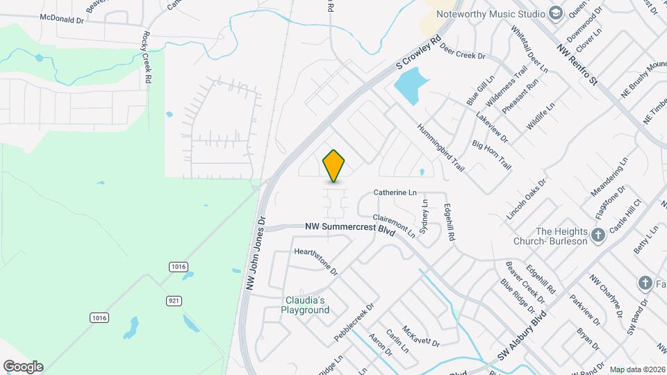 1236 Sunnyvale Ln Map and Location Details