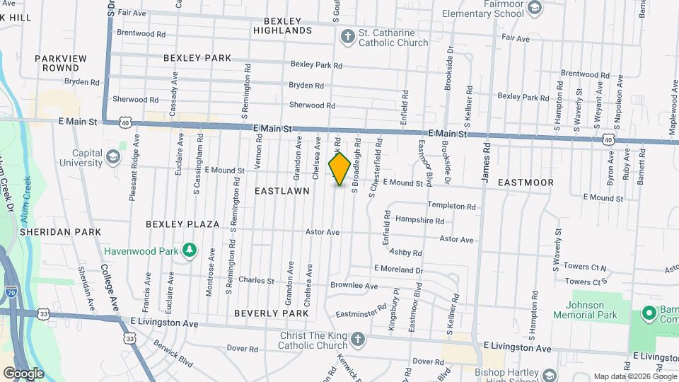 796 Kenwick Rd Map and Location Details