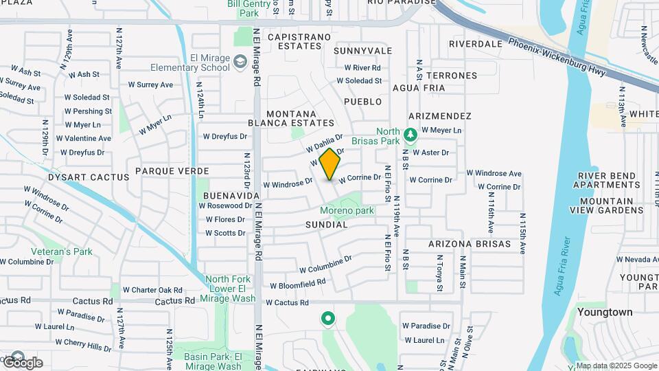 12824 N Primrose St Map and Location Details