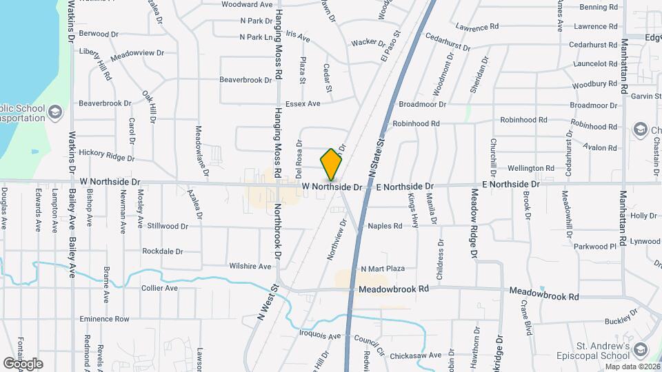 3328 Oaklawn Dr Map and Location Details