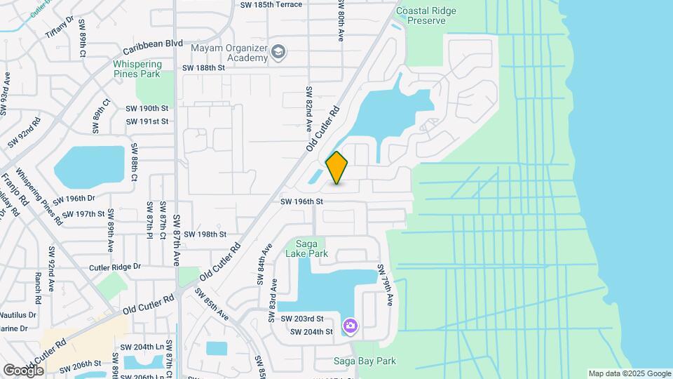 7961 SW 195th Terrace Map and Location Details