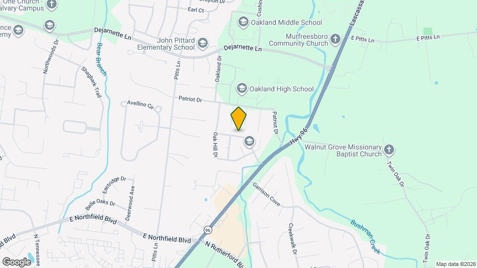 2145 Aberdeen Cir Mapa y Detalles de la Ubicación