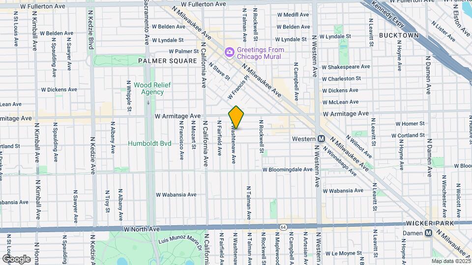 2659 W Homer St-Unit -2R Map and Location Details