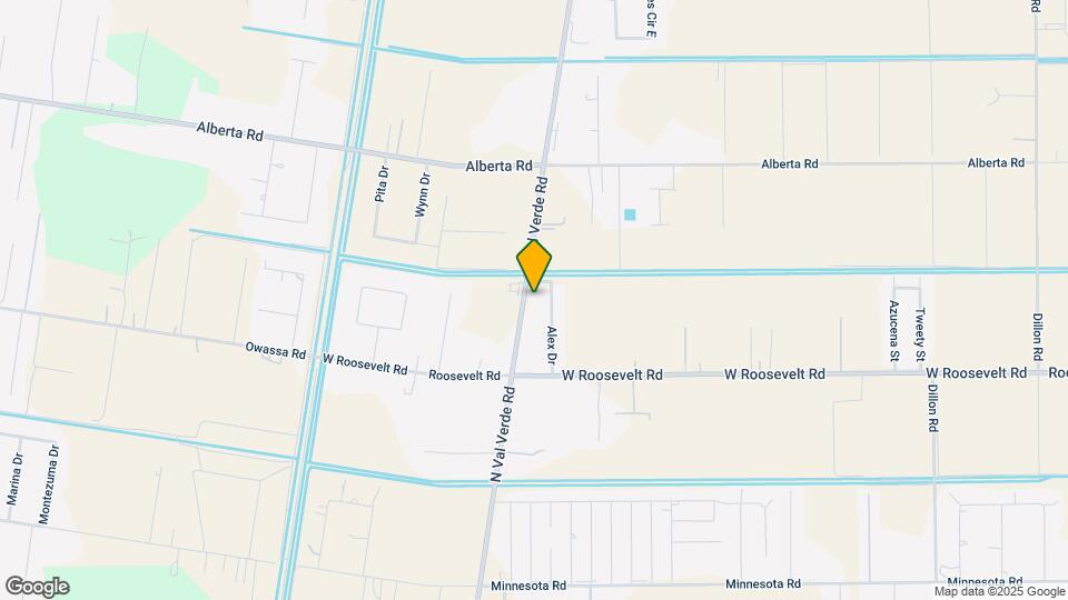 8314 N Val Verde Rd Map and Location Details