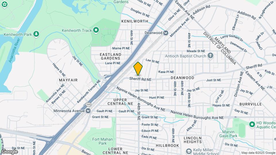 4340 Sheriff Rd NE Map and Location Details