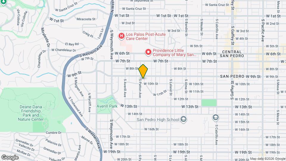 922 S Patton Ave Map and Location Details