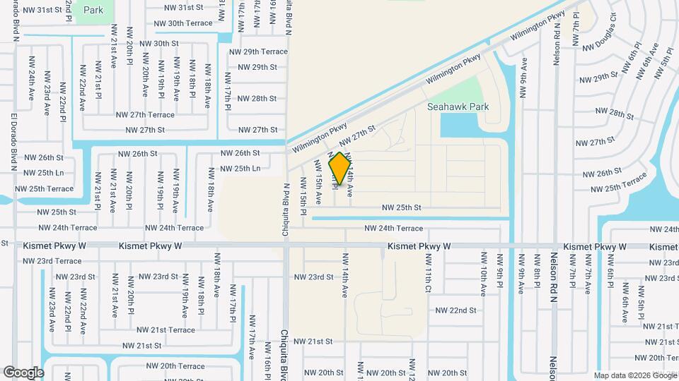 2513 NW 14th Pl Map and Location Details