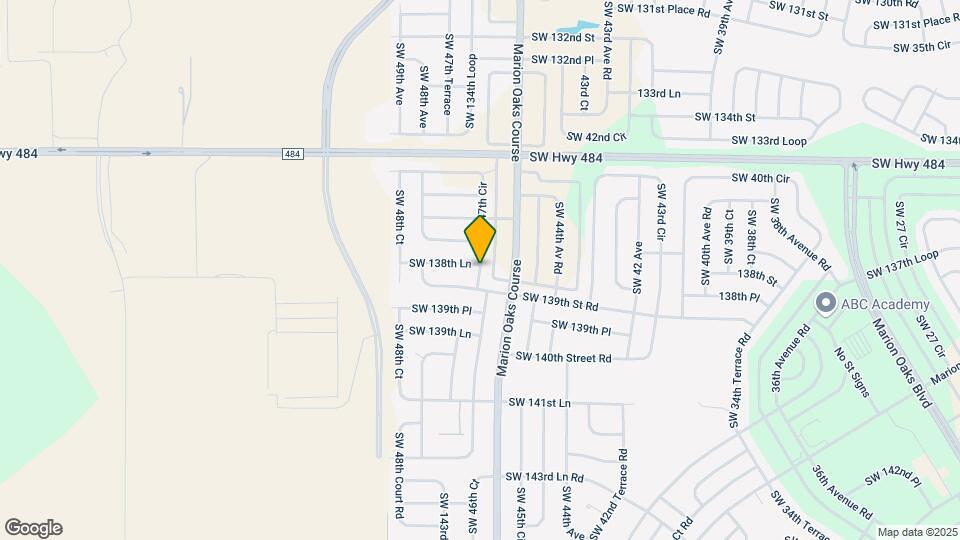 13755 SW 47th Cir Map and Location Details