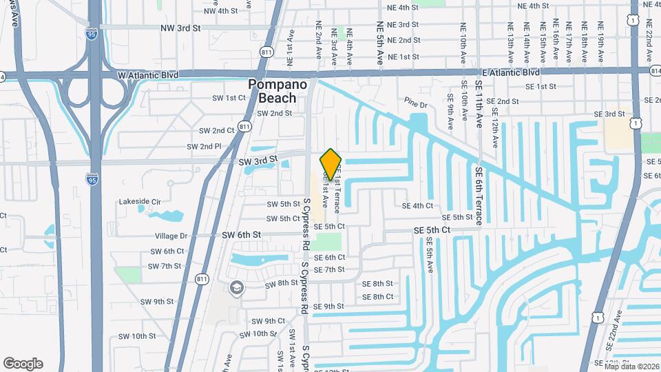 380 SE 1st Ave Mapa y Detalles de la Ubicación