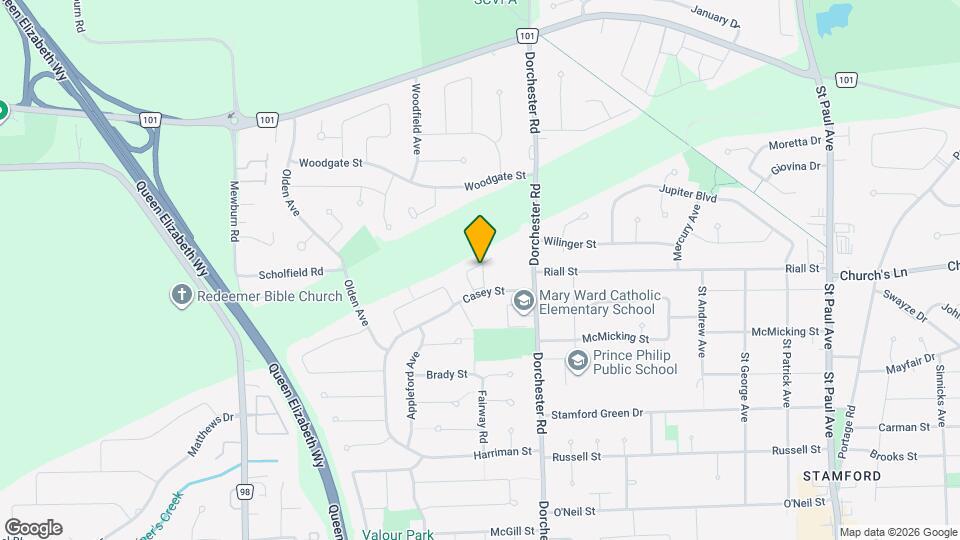 7001 Casey St Map and Location Details