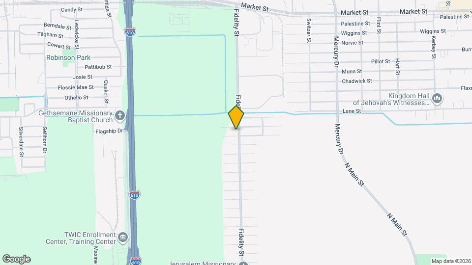 3603 Fidelity St Map and Location Details