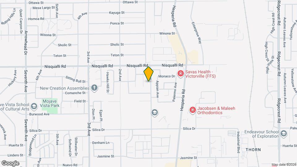 12782 1st Ave Map and Location Details