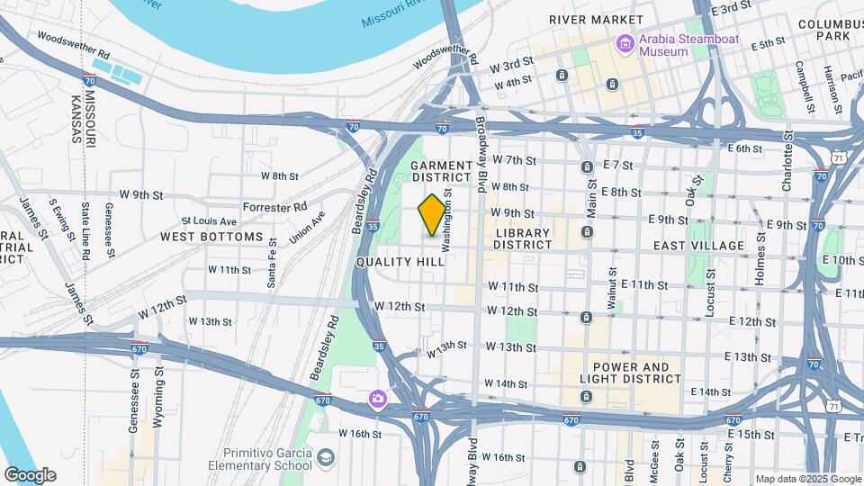 524 W 10th St, Unit 524 Mapa y Detalles de la Ubicación