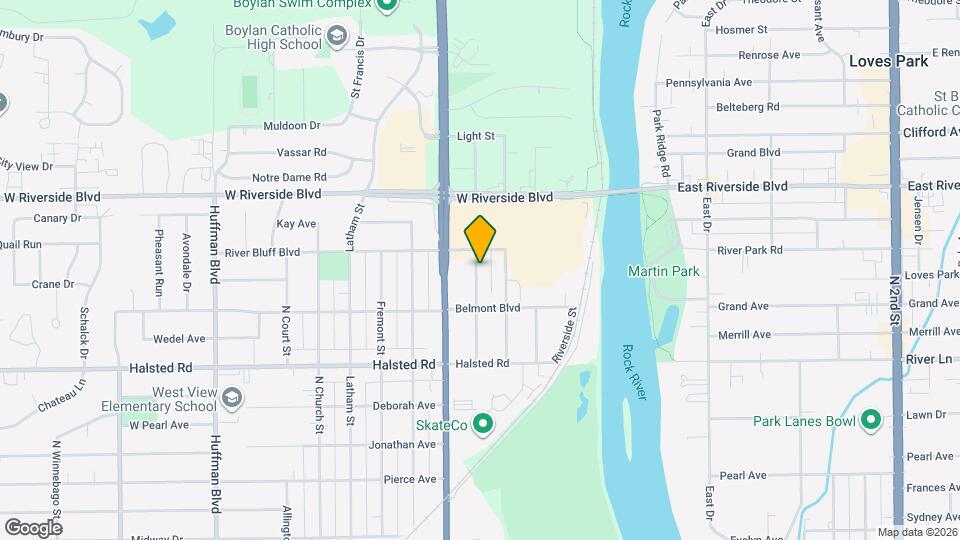 3535 Robey Ave Map and Location Details