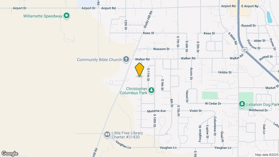 2726 S 12th St Map and Location Details