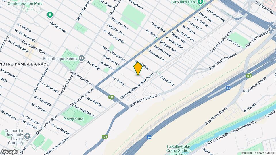 2310 Madison Av Map and Location Details