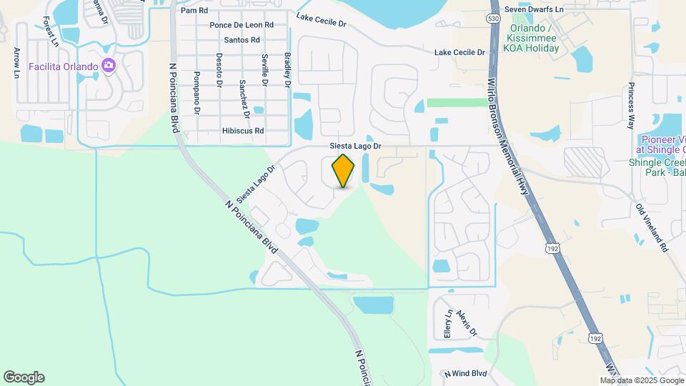 2542 Davenport Cir Map and Location Details