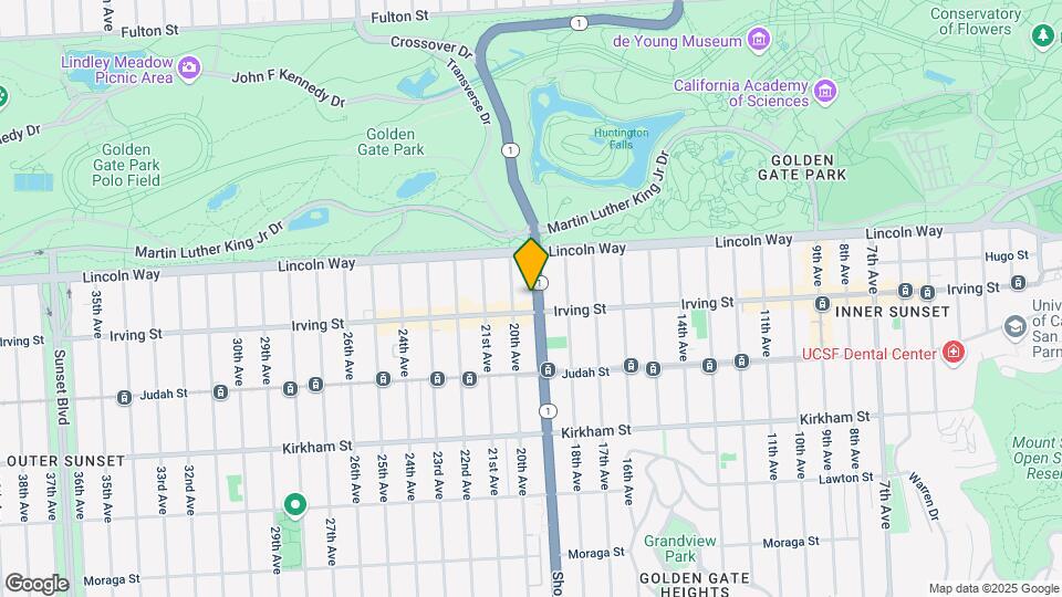 1279 19th Ave Mapa y Detalles de la Ubicación