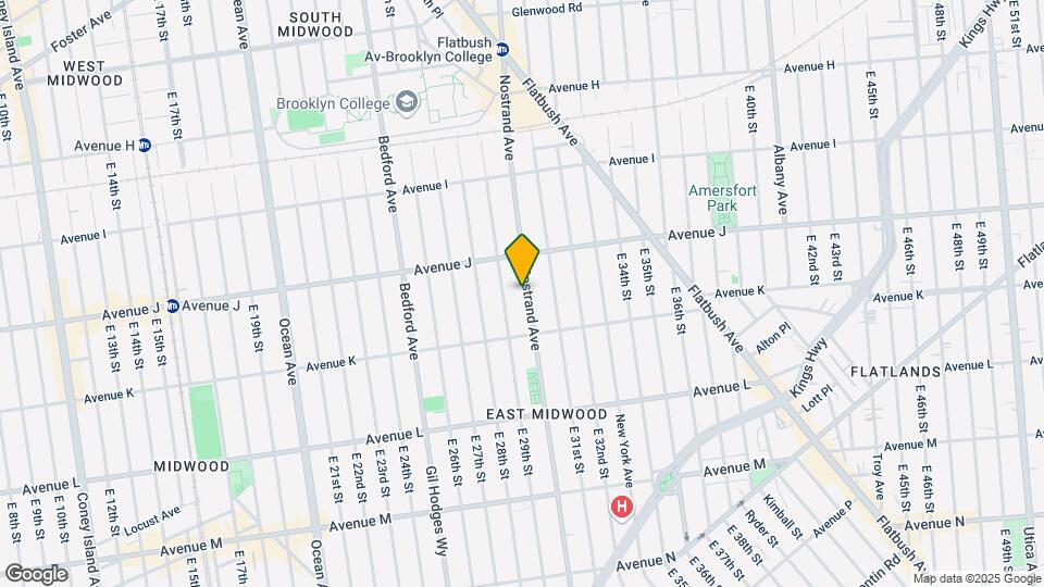 2400-2434 Nostrand Ave Mapa y Detalles de la Ubicación