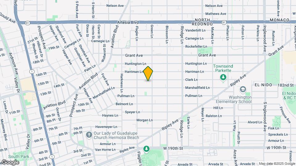 1916 Clark Ln, Unit 1 bedroom condo Map and Location Details