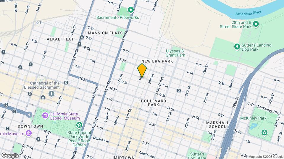 1900 F St Map and Location Details