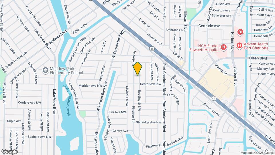 526 Reading St NW Map and Location Details