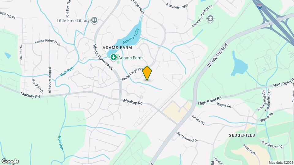 14 Cedar Knoll Dr Map and Location Details