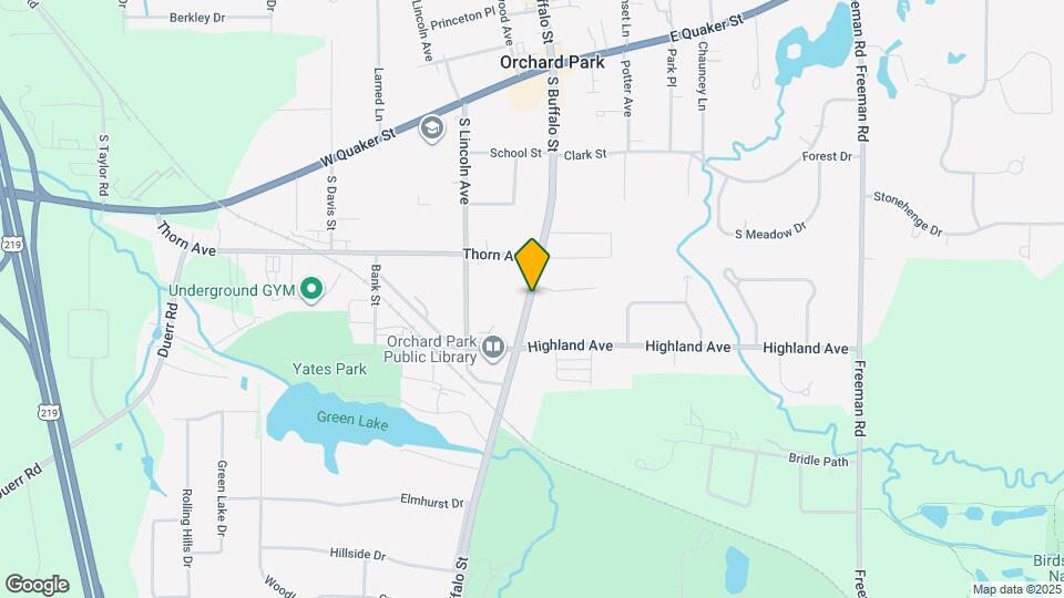 4493 S Buffalo St Map and Location Details