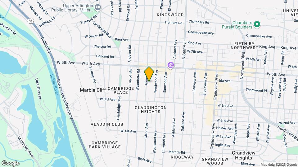 1500-1508 Glenn Ave Map and Location Details