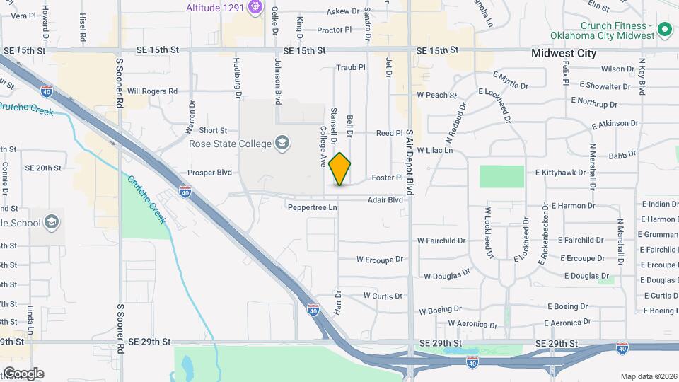 604 Foster Pl Map and Location Details