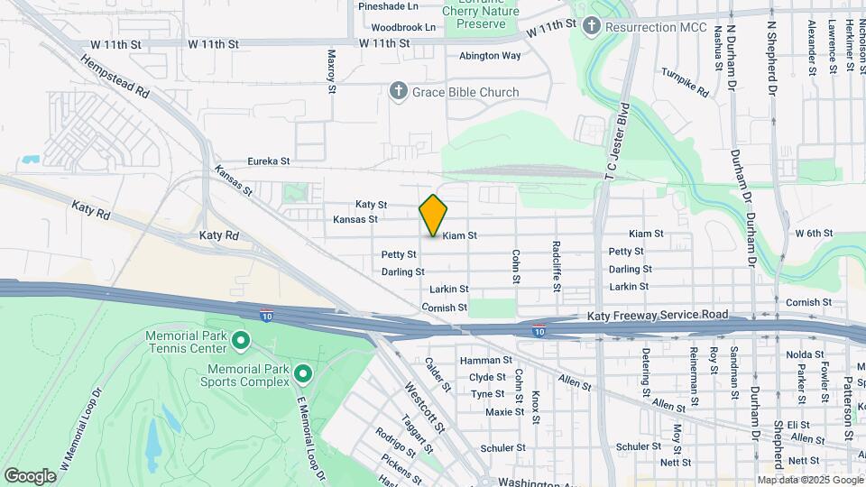 5743 Kiam St Map and Location Details