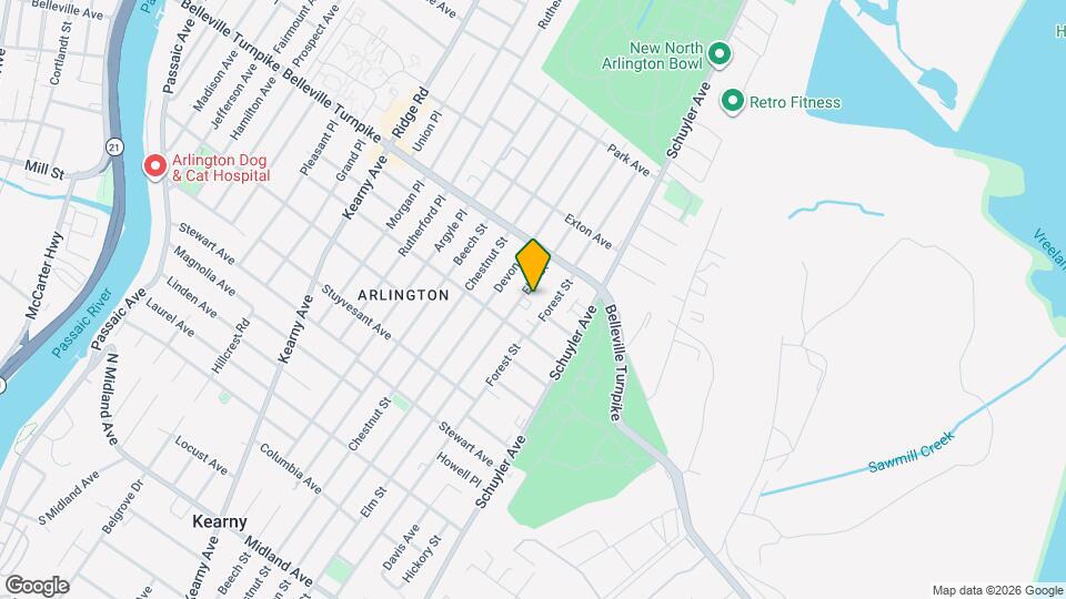 Elm Court Apartments Mapa y Detalles de la Ubicación