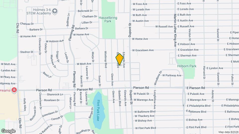 5506 Baldwin Blvd Mapa y Detalles de la Ubicación