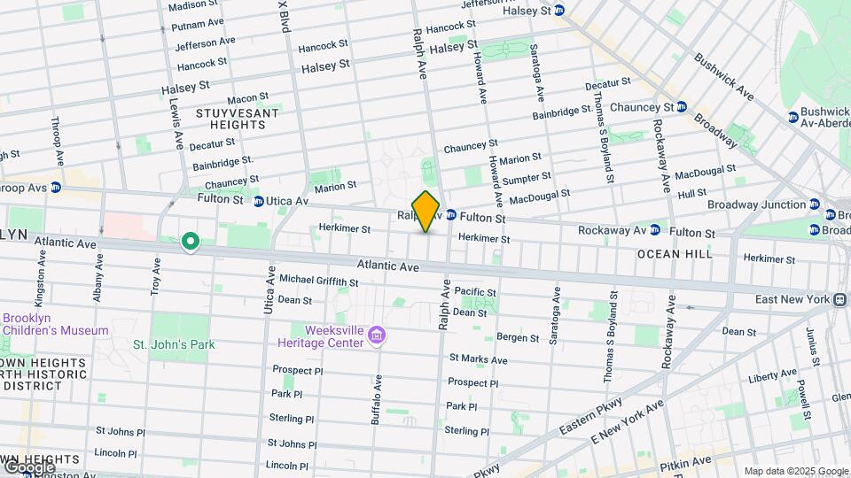 924 Herkimer St Map and Location Details