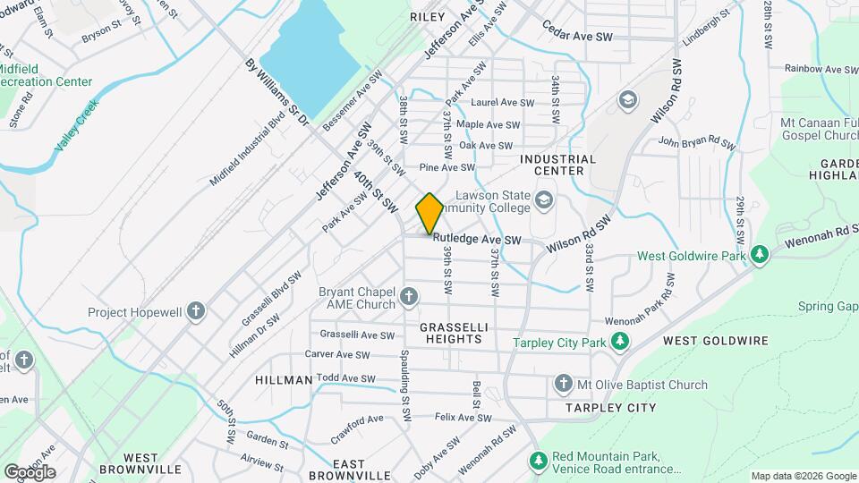 3921 Rutledge Ave SW Map and Location Details