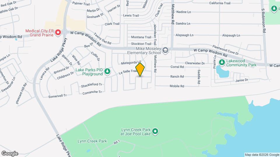 5423 Montague Ln Map and Location Details