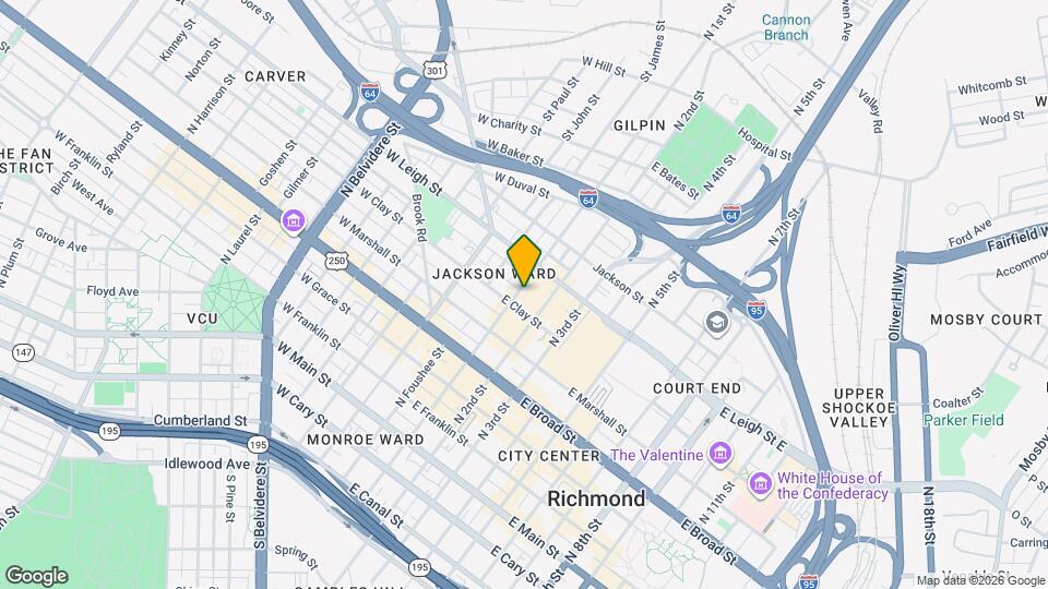 507 N 1st St Map and Location Details