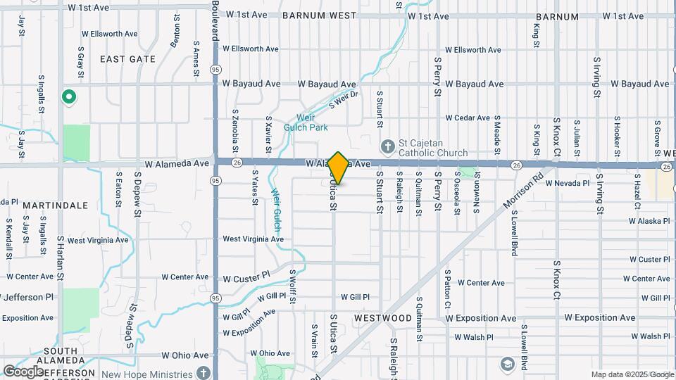 4475 W Dakota Ave Map and Location Details