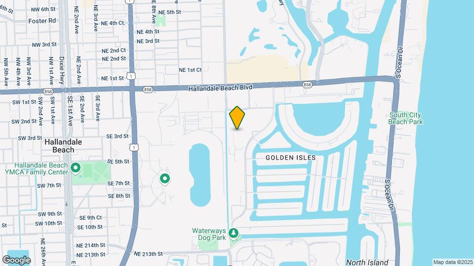501 Blue Heron Dr-Unit -121-A Map and Location Details